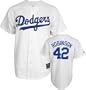 Jackie Robinson Brooklyn Dodgers -White- Cooperstown Throwback Jersey