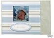 Blue & Green Striped "It's A Boy" Brag Book Photo Album