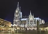 Wallmonkeys Peel and Stick Wall Decals - Cologne Cathedral, Germany - 60"W x 43"H Removable Graphic