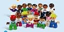 9222 Multicultural Duplo Word Family Set