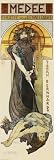 (12x36) Alphonse Mucha Medee Art Print Poster