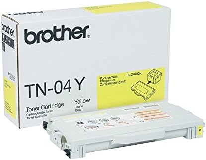 Old GENUINE Brother TN 04 Yellow Toner Cartridge TN-04Y SEALED