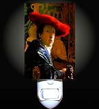 Girl with a Red Hat by Vermeer Decorative Night Light