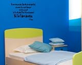 Dr.Seuss quote Be sure when you step wall sayings vinyl decals