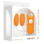 Climax Clicks 7x Double Clicks Mini Vibrating Bullets, Tangerine
