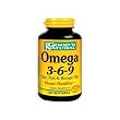 Omega 3-6-9 Flax, Fish, Borage, 120 softgels (Good'n Natural)