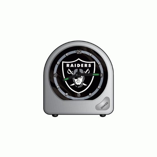 NFL Wecker Schreibtischuhr Oakland Raiders