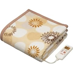 SANYO 「快眠プログラム搭載(電磁波99%カット)」 ぐっすりサポート 電気毛布 【掛敷両用】 188×137cm ライトベージュ BKS-PDC202(CL)