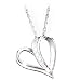 From Dad: My Daughter, My Heart, My Love 3-Diamond Pendant Necklace by The Bradford Exchange