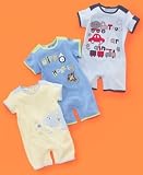 First Impressions Baby Boy Embroidered Sunsuit