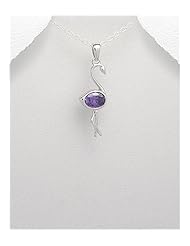 CZ Pendant Necklace In 92.5 Sterling Silver