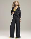Spiegel Belted Wide Leg Tank Jumpsuit