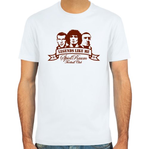 T-Shirt “Legends like me” ::: Größen: S-XL ::: Fußball-Kult