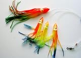 Spacial prices DAISY CHAIN BAIT RIG Mexican Flag Saltwater Fishing Lure for Tuna Marlin Sails # saltwater fishing tackle