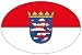 Produkt-Bild: Autoaufkleber Wappen Fahne Hessen Flagge NEU Aufkleber