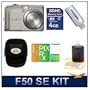 Fuji FINEPIX F50 SE - 12 MP Digital Camera Best-Selling Super-Savings Bundle