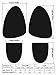 Soles2dance Men's Stick-on Suede Soles with Industrial-strength Adhesive Backing for Flat Shoes