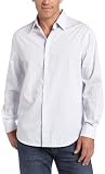 Perry Ellis Men's Fine Twill Stripe Shirt