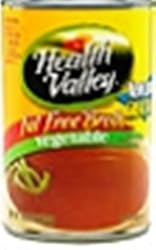 Health Valley Fat Free Vegetable Broth, 14.5 Ounce Cans (Pack of 12)