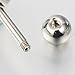 1 Pair Satin Heart Stud Earrings Stainless Steel, Screw Back, 2pcs