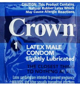 Crown Skinless Skin Condoms By Okamoto Premium Ultra Thin Super Sensitive Latex Condoms and Silver Pocket/Travel Case-24 Count