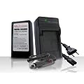 ABC Products� batterie Pile chargeur pour Sony NP-BG1 / NP-FG1 BC-CSG / BC-TRG Cybershot DSC-H3, H7, H9, H10, H20, H30, H50, H55, H70, HX5, HX7, HX9, N1, N2, T20, T25, T100, W30, W35, W40, W50, W55, W70, W80, W85, W90, W100, W110, W120, W130, W150, W170, W200, W210, W215, W220, W230, W270, W290, W300, WX1, WX10, WX50 appareil photo