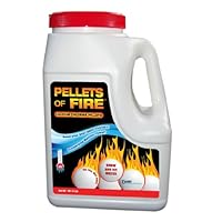 Dart Pellets of Fire CP9 Snow and Ice Melter Calcium Chloride Pellets 9-Pound Jug