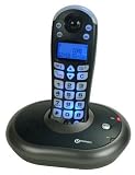 Geemarc Clearsound - DECT 200 - T&eacute;l&eacute;phone sans fil dect amplifi&eacute; - Grosses touches - Anthracite