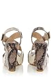 Strappy Snake and Lizard Wedge