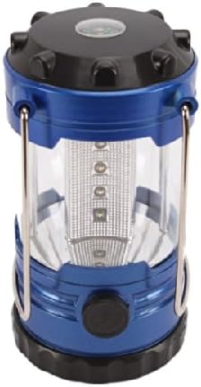 12 LED Portable Camping Lantern Light with Compass in Blue. If You Enjoy Camping You Will Enjoy This High Quality Camping Lantern. The 12 LED Lights in This Camping Lantern Provide 100,000 Hours of Light While Consuming Very Little of the Battery. It Is a Great Camping Lantern for Those Nightime Hiking Trips. It Is Small and Lightweight but Made Out of High Quality Materials That Will Make This Camping Lantern Last. The Lantern Has Adjustable Brightness and Is Ideal for Night Fishing, and Other Camping Activities. This Camping Lantern Also Has a Built in Compass so That You Will Know Where You Are At All Times. Don´t Hesitate to Order This Worthwhile Camping Light. It Is Really a Perfect Led Lantern for Your Camping Adventures.