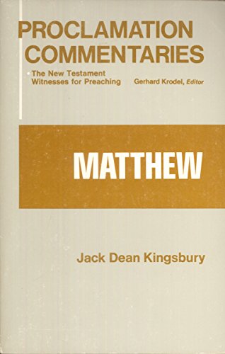 Matthew (Proclamation Commentaries)