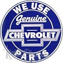 Chevy Parts Chevrolet Emblem Sign