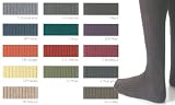 Marcoliani Men's ExtraFine Merino Over-the-Calf Ribbed Dress Sock from Italy