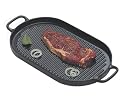 Chasseur Grill, oval, twin cast handle 41 x 20cm