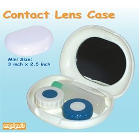 Contact Lens Case Full Care Kit - White