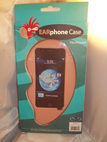 ★The Coolest Apple IPhone 4 Case on the Planet a Real Conversation Peace ! Ear shape with easy hand grip