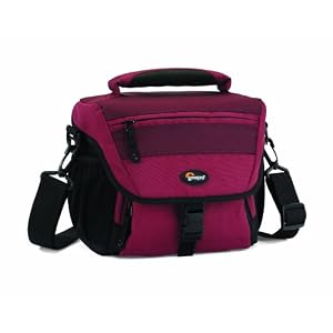 Lowepro Nova 160 AW Camera Bag (Bordeaux Red) by Lowepro