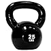 TKO Vinyl Dipped Kettlebell, 25-Pound