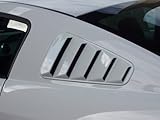 IMAGE OF 05 06 07 08 09 2005 2006 2007 2008 2009 Ford Mustang Window Louvers Painted Oxford White Paint Code YZ