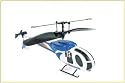 Hubschrauber Micro ferngesteuert 3-Kanal blau