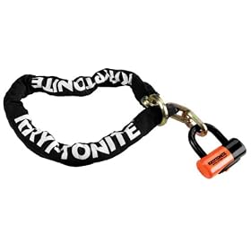 Kryptonite New York Noose with Evolution Series 4 Disc Lock - 2ft. -6in. Chain 999539