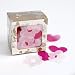 Talking Tables Table Confetti, Light Pink Flowers/Fuchsia Hearts