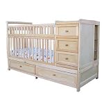 Daphne 4-in-1 Crib n Bed In Natural Finish By AFG Baby Furniture