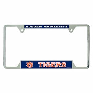 NCAA Auburn Tigers Metal License Plate Frame