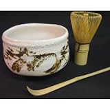 Tea Ceremony Bowl and Whisk Set #YH65PS