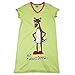 Lazy One Women's Not Tonight, Deer V-Neck Nightshirt