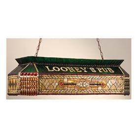 Meyda Tiffany Looney's Pub Custom Pendant Ceiling Fixture 79971 by Meyda