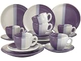 Creatable 141669 Kaffeeservice New Style 18-teilig, lila