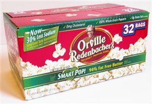 Childrens Toyshop  Gourmet Food : Orville Redenbacher's Smart Pop Popcorn - 32 Bags