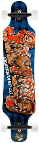 Sector-9 - Mini Shaka Longboard Complete 2014, Blue, 40.25" x 9.75"